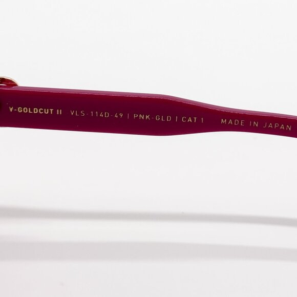 NEW VALENTINO V-GOLDCUT VLS-114D PINK WOMEN CAT EYE SUNGLASSES VALENTINO - Picture 10 of 11